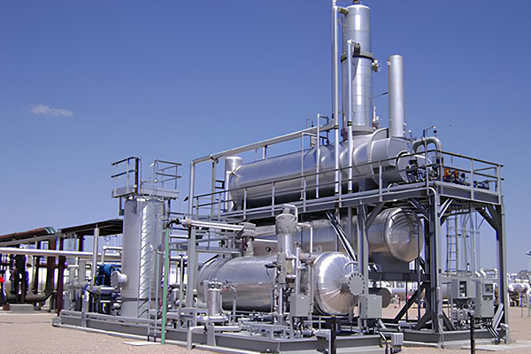 Установки щелочной очистки газа от меркаптанов