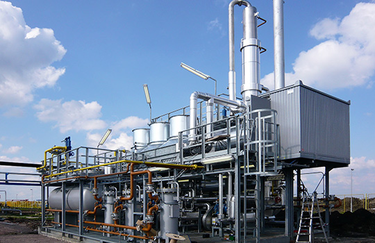 Установки гликолевой осушки газа
