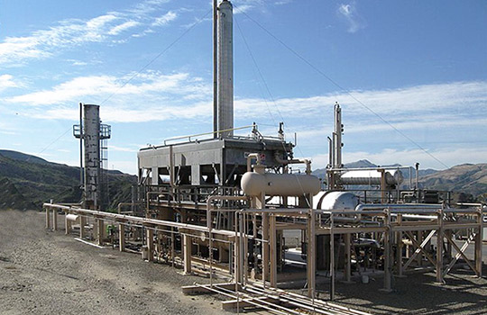 Установки аминовой очистки газа от CO2 и H2S