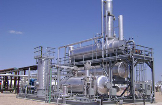 Установки щелочной очистки газа от меркаптанов